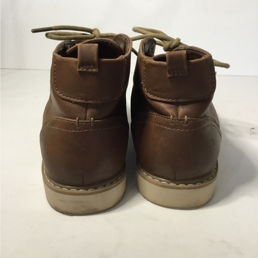Ashton Hayes Boys Faux Leather Boots Sz 4 EUC - Picture 3 of 8